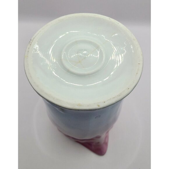 Antique 1920's Bavaria Lusterware RCW German Purple Blue Iridescent Milk Pitcher - Picture 7 of 11